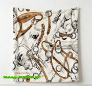 Hermès Vintage Equestrian Horse Sketch Flannel Throw Blanket IMG_5226